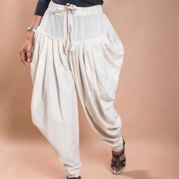 Earthyfits Dhoti Pant Solid Women Dhoti-image-45