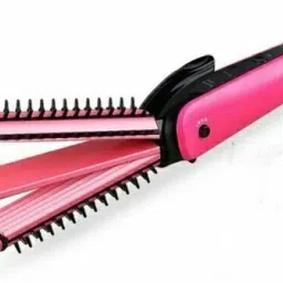 VR Bright Lite 8890 PRO SHINE PINK HAIR STRAIGHTENER WITH 2 ATTACHMENTS (MULTICOLOR) Hair Straightener-image-75