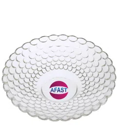 1st Time Combo Of 2 Beer Glass And 1 Snack Plate, Transparent, Glass, Pack Of 3 -A31 Glass Tray Set-image-19
