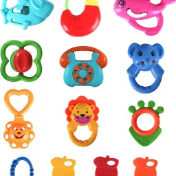 Plastic Non-Toxic Rattle Attractive Rattlitoy For New Borns Rattles Rattle-1