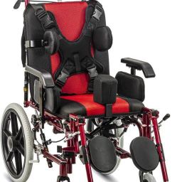 Recliner Junior Reclining Foldable Wheelchair For Cerebral Palsy Children Manual Wheelchair-image-1