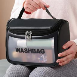 wens Multipurpose Transparent Travel Toiletry Organizer Makeup & Skincare Storage Bag-picture-25