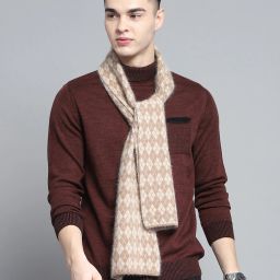 MONTE CARLO Self Design Men Muffler-image-47