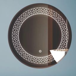 21 x 21 -Patther Led Bathroom Mirror-image-24