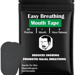ramya beauty care Latex-Free Mouth Tape forSleeping, Breath Fix Mouth Tape with Holes Mouth 30 Pcs Anti-snoring Device-picture-19
