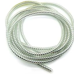 KAELAN Mettalic cable protector 1.5m full Cable Protector (Silver) Cable Protector-image-67
