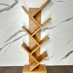 sbf furniture 7-Tier Book Rack, Storage of Book case, Free-Standing Books Holder Engineered Wood Open Book Shelf image 2
