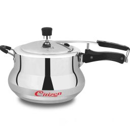 Handi 5.5 Ltr Mirror Finish Induction Base Inner Lid Pressure Cooker 5.5 L Pressure Cooker-image-6