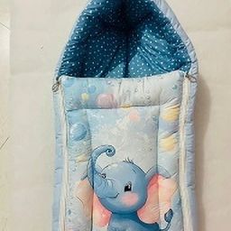 Baby Sleeping Bag 3in1 Cotton Comfortable For New Born Baby Carry Bag 0-12 Month Sleeping Bag-image-64
