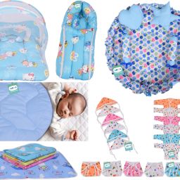 New Born Baby Care Essential Bedding Gift Set Combo-10