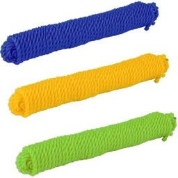 3 multicolour cloth drayer Rope cloth hanging /drying/ Rope Rassi pack of 3 Green, Yellow, Blue-27