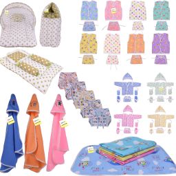 Baby Products All New Born Daily Needs Items Combo (Multicolor, 0-6 Months)-image-78
