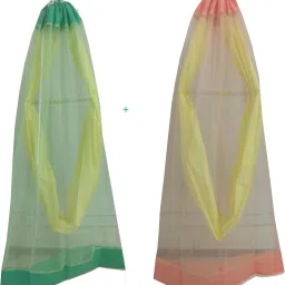 Cotton Kids Washable cradle mosquito net with zip Mosquito Net-23