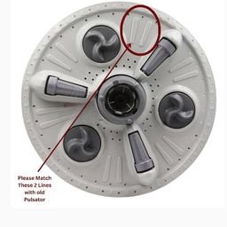 godrej Washing Machine Size Small (31 Centimeter) Pulsator Compatible with Godrej, LG, IFB, Multi-Brand, Code (PA02876) image 3