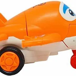 mon n mol Unbreakable Aeroplane Toy for Kids Frictional Function image 3