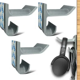 SRS Table & Wall Mount Stick-ON Adhesive Headphone Stand-picture-29