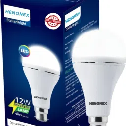 12 watt rechargeable B22 led white emergency inverter bulb 3 hrs Bulb Emergency Light-12