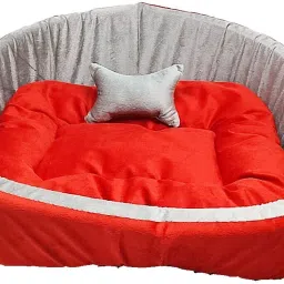 Luxury Simple Mountain Soft Beds , Sofas & Chair With Haddi For Dog And Cat S Pet Bed-image-3