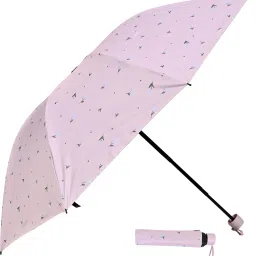 3 Fold Digital Printed Rain and Sun Protective Manual Open Umbrella-17