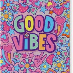 Good Vibes A5 Diary Ruled 96 Pages-30