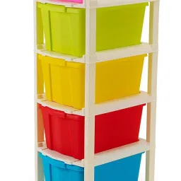 Plastic Open Book Shelf-8