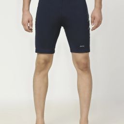 Black Panther Men's Skinner Long Tights Swimwear Solid Men Swim-dress Dark Blue Swimsuit-image-46
