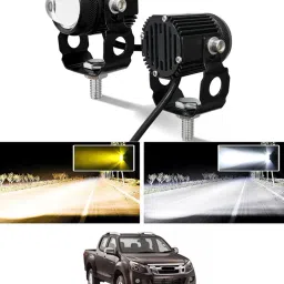 Twin Mini Led Light High/Low Beam With 2 Color For DmaxIsuzu2017 Fog Lamp Car, Motorbike, Truck, Van LED for Isuzu (12 V, 55 W)-image-94