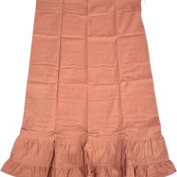 Belizzi Paridhan Pinkish Tan Pure Cotton Petticoat-image-4