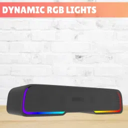 SACRO Audio Bar (PORTABLE HOME TV SOUNDBAR) Dynamic Thunder Sound 2400mAh BatteryCV489 25 W Bluetooth Soundbar-image-70