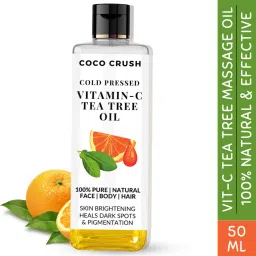 Vitamin C & Tea Tree Oil | Cold Pressed, 100% Pure Natural | Face, Body Massage-image-64