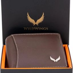 Men Trendy, Evening/Party, Casual, Formal Brown Genuine Leather RFID Wallet-image-67