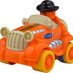 Push and Go Car, Cartoon Design Friction Powered Unbreakable Car Toys for Kids-28