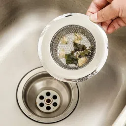 Basin Stainless Steel Push Down Strainer-image-45