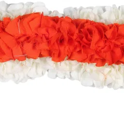 ORANGE AND WHITE VINE Hair Accessory Set-image-58