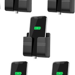 Zebur Wall Mounted Stand Mobile Holder Mobile Wall Mount for charging (pack of 5pcs) Mobile Holder-image-25