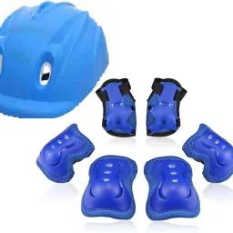 Skating Protective Guard Kit Cycling, Running helmet Set, Age 8-12 Years Skating Helmet-4