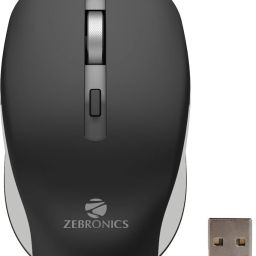 ZEBRONICS Jaguar Wireless Optical Mouse Wireless Mouse, High Precision, 4 Buttons, Plug & Play Ambidextrous-27