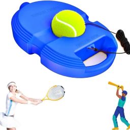 Rebounce Ball Cricket & Tennis Training Ball, Bounce Back Marvel Tennis Kit-image-0
