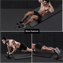 AATMNIVEDI Sit Up Bar Portable Adjustable, 2 Suction Cups Sit Up Assistant Device, 3 Positions Ab Workout Equipment with Suction Cups, Ab Exercise Machine for Home Work Travel. image 4