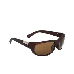 SCAGLIA Unisex Brown Lens & Brown Sports Sunglasses with UV Protected Lens-19