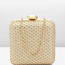 Lino Perros Embellished Party Box Clutch-45