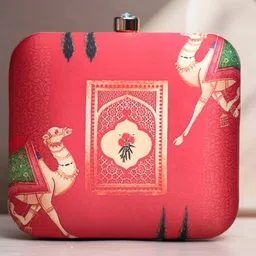ARTKLIM Printed Box Clutches-0