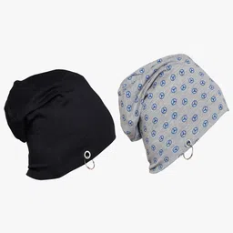 mack jonney VIMAL JONNEY Unisex Pack of 2  Beanie image 1