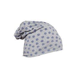 mack jonney VIMAL JONNEY Unisex Set of 6 Grey & Blue Printed Beanie image 3