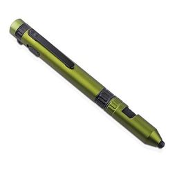 levin the next level in office stationery Levin 6 in 1 Multi Functional Military Pen with Compass, Torch, Tools, Phone Stand and Stylus Pack of 1 image 1