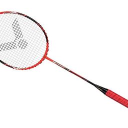 Victor Hypernano X 990 G5 Graphite Unstrung Badminton Racket (Red/Black, 3U) image 1