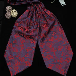 PELUCHE Men Ethnic Motif Woven Design Cravat-image-43