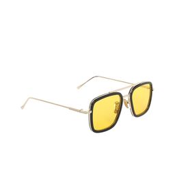 SCAGLIA Unisex Yellow Square Sunglasses TONY_YELLOW_SCG-16