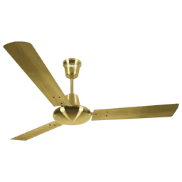 LUMINOUS Enchante 1200mm 3 Blade High Speed Ceiling Fan (Electroplated Finish, Antique Brass)-87