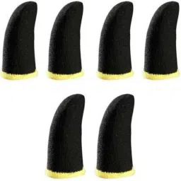 Finger Sleeve For Pubg and all Gaming (Suitable for all smartphones) Pack of 6 Finger Sleeve-image-64